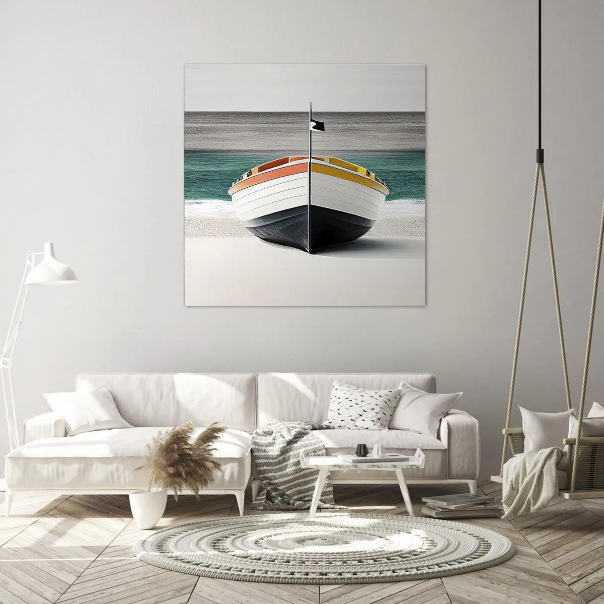 Quadro su tela - Stampe su Tela - Al suo posto - 40x40 cm