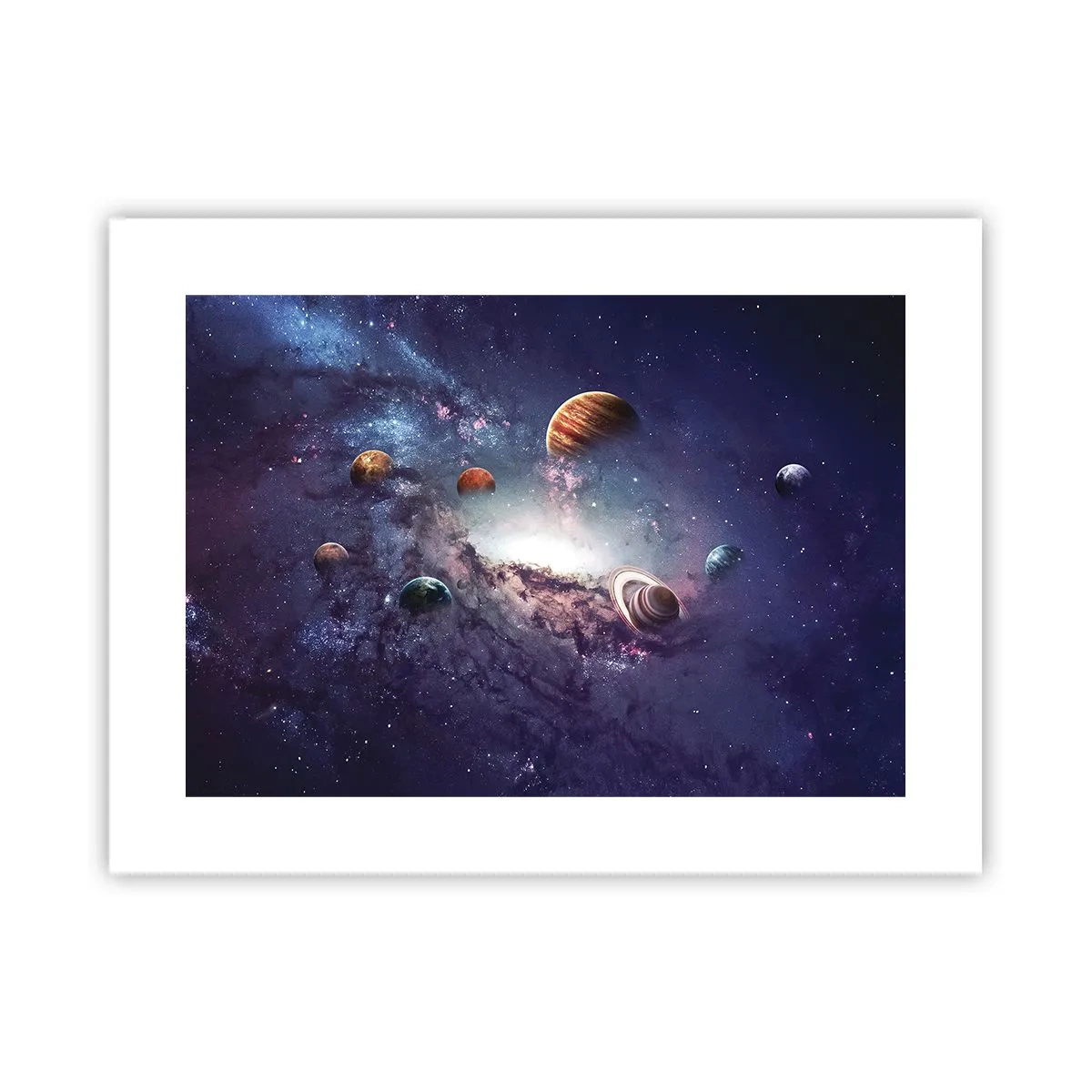 Poster - Sistema solare danzante - 40x30 cm