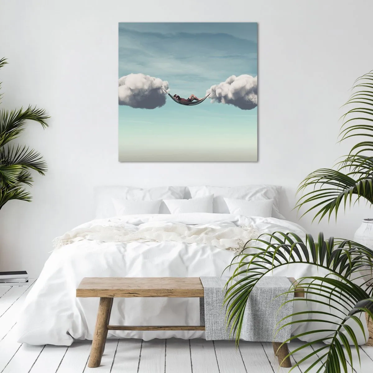 Quadro su tela - Stampe su Tela - La felicità del momento - 50x50 cm