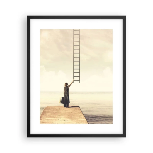 Poster in cornice nera - Viaggio magico - 40x50 cm