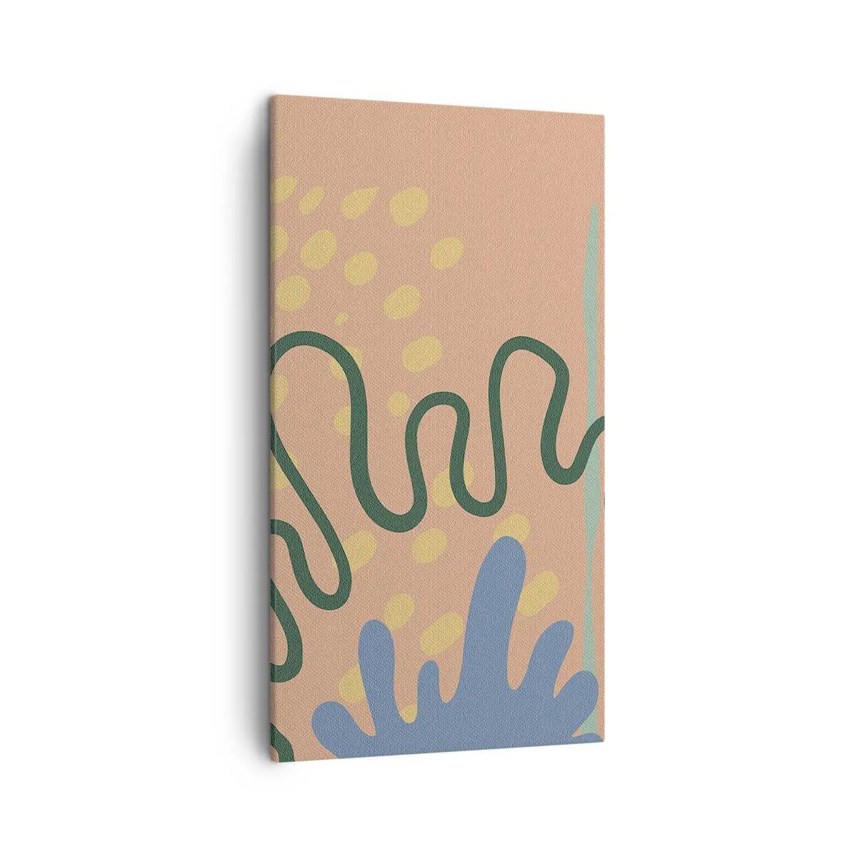 Quadro su tela - Stampe su Tela - Astrazione: varietà della natura - 45x80 cm