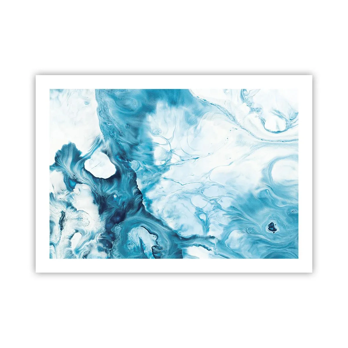 Poster - Concerto di blu - 70x50 cm