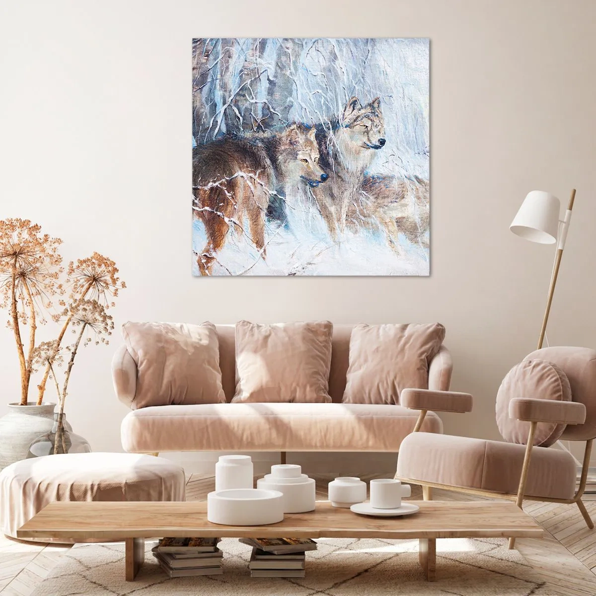 Quadro su tela - Stampe su Tela - Attenzione! In arrivo... - 40x40 cm