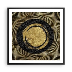 Poster in cornice nera - Composizione glamour - 60x60 cm