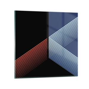 Quadro su vetro - Una storia semplice - 50x50 cm