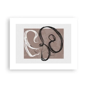 Poster - Composizione: alla ricerca della pienezza - 40x30 cm