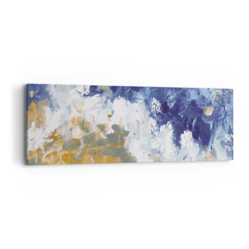 Quadro su tela - Stampe su Tela - La danza degli elementi - 90x30 cm