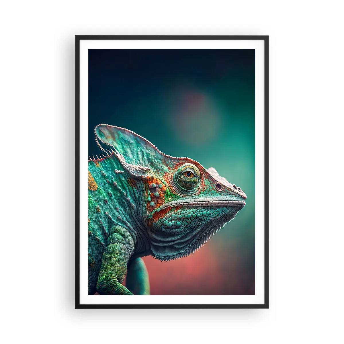 Poster in cornice nera - Mi vedi? Non va bene... - 70x100 cm