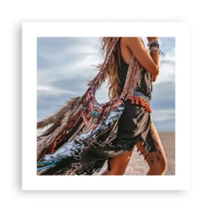Poster - La donna dello sciamano - 40x40 cm