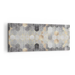 Quadro su tela - Stampe su Tela - Composizione di diamante - 100x40 cm