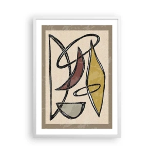 Poster in cornice bianca - Verticali e orizzontali - 50x70 cm