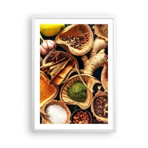 Poster in cornice bianca - Prendi quello che vuoi - 50x70 cm