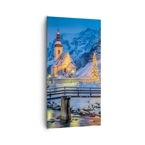 Quadro su tela - Stampe su Tela - Lo spirito di Natale - 65x120 cm