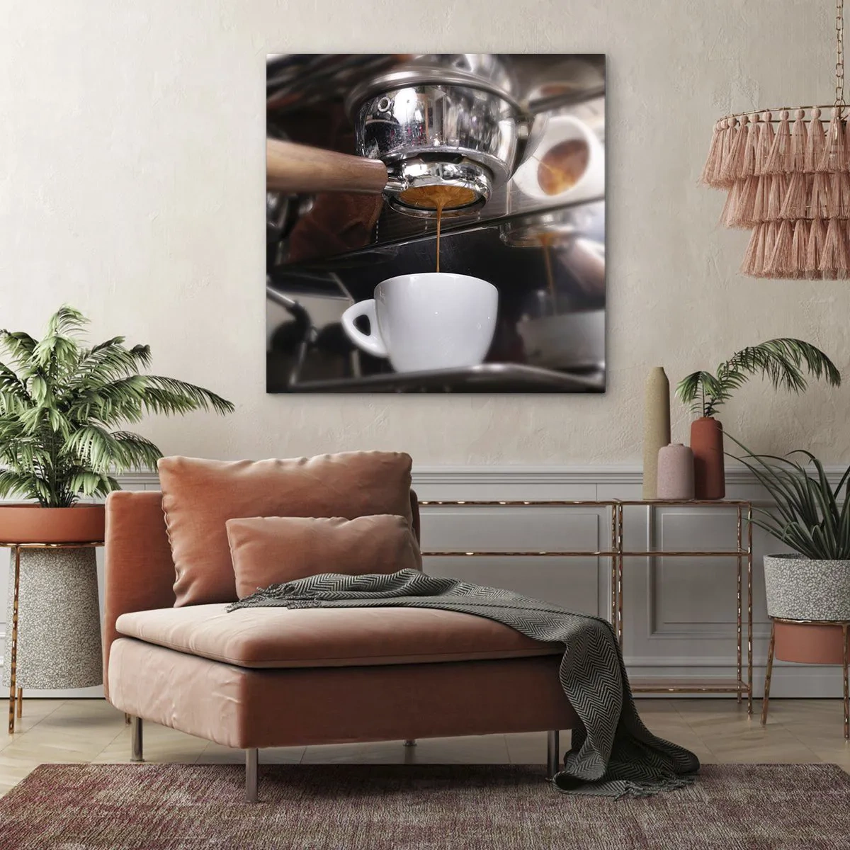 Quadro su tela - Stampe su Tela - Il miglior momento della giornata - 70x70 cm