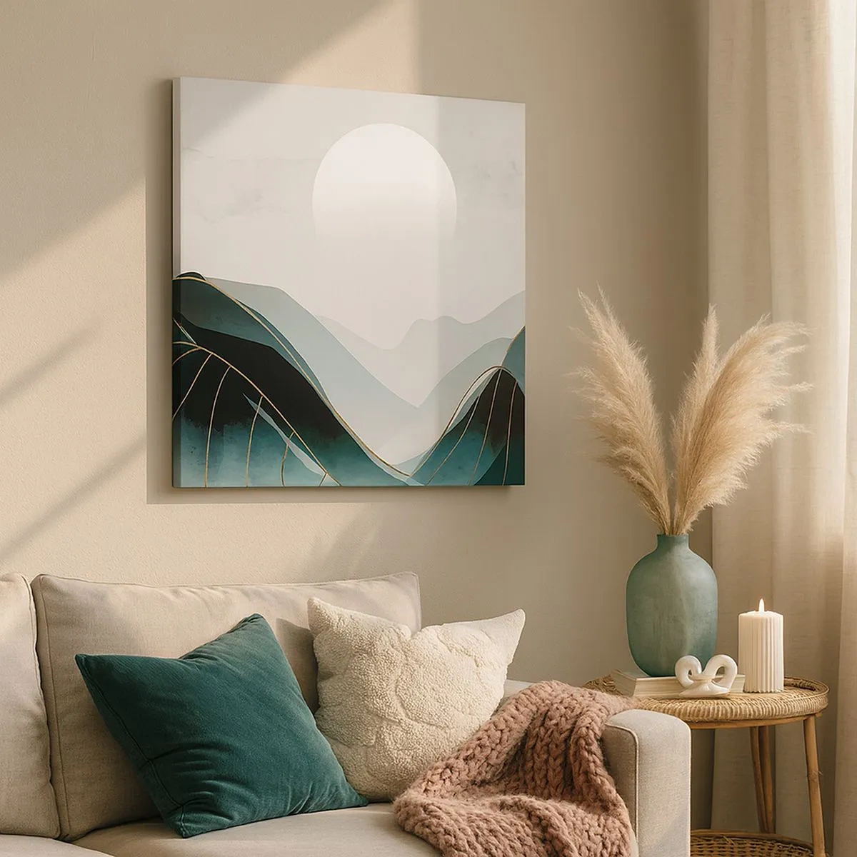 Quadro su tela - Stampe su Tela - In tutta la maestà - 30x30 cm