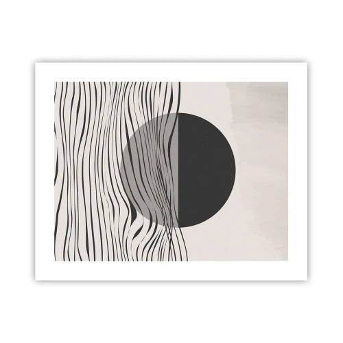 Poster - Composizione a metà - 50x40 cm