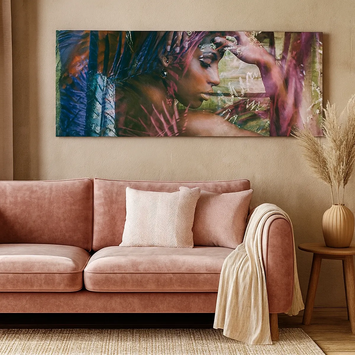 Quadro su tela - Stampe su Tela - Madre Natura nella giungla - 30x30 cm