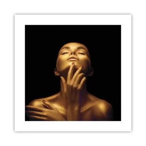 Poster - Come seta d'oro - 40x40 cm