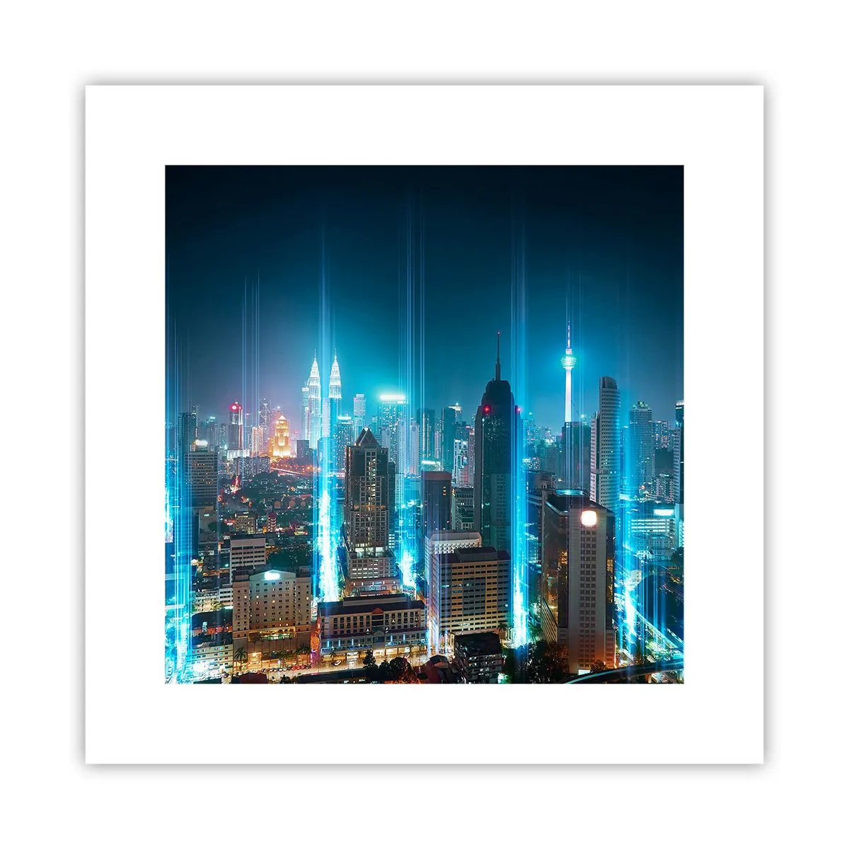 Poster - Da Berlino al cielo - 30x30 cm