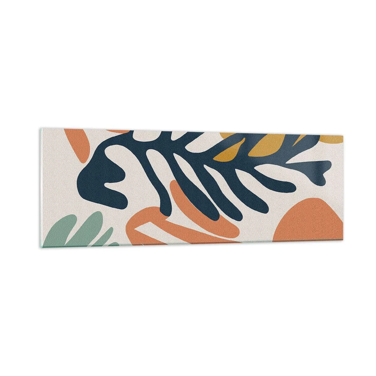 Quadro su vetro - Mare di coralli - 90x30 cm