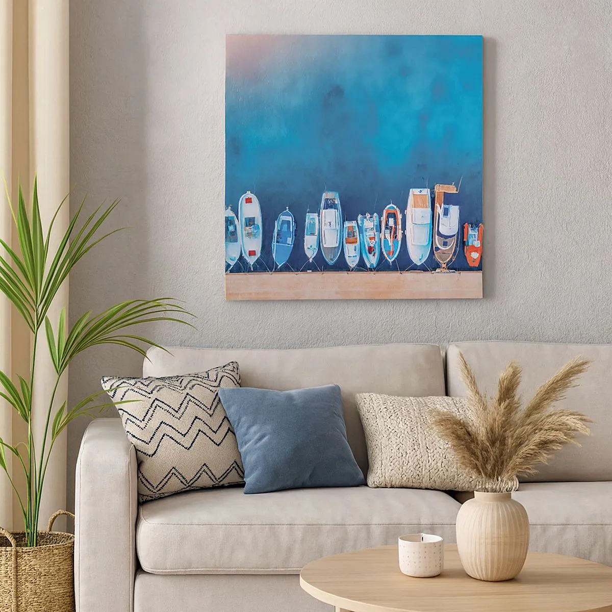 Quadro su tela - Stampe su Tela - In una fila - 30x30 cm