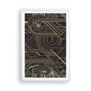 Poster in cornice bianca - Concetti, idee, progetti - 61x91 cm