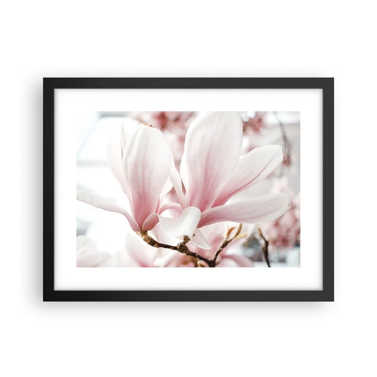 Poster in cornice nera - Tenerezza senza fine - 40x30 cm