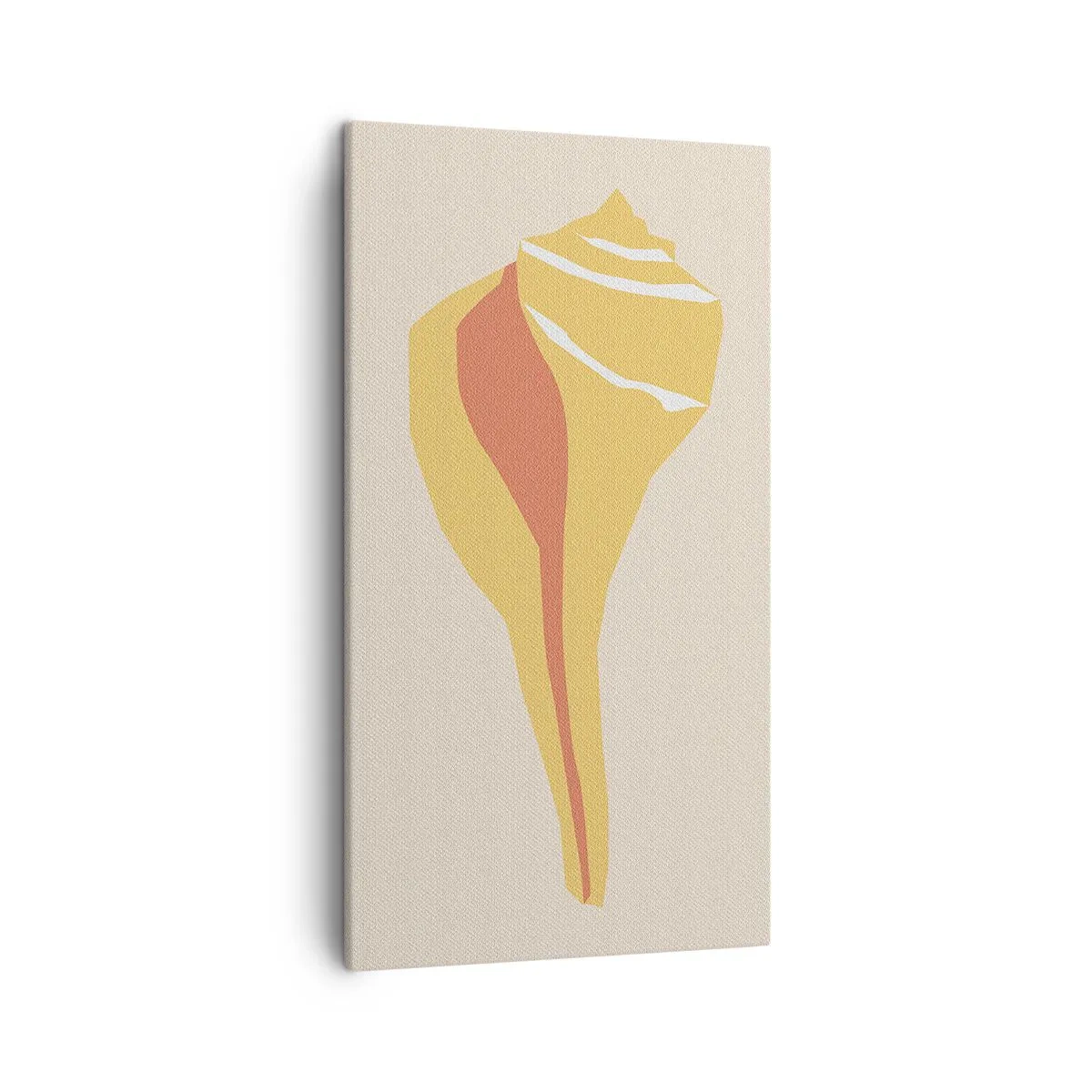 Quadro su tela - Stampe su Tela - Astrazione organica: crescita - 45x80 cm