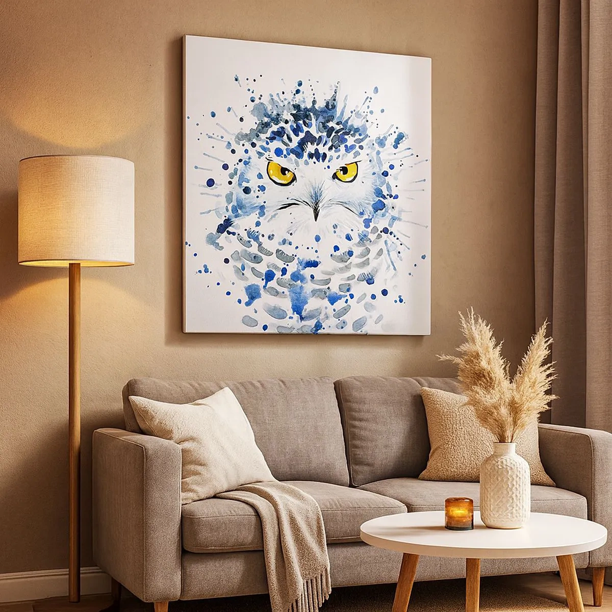 Quadro su tela - Stampe su Tela - Dritto negli occhi - 30x30 cm