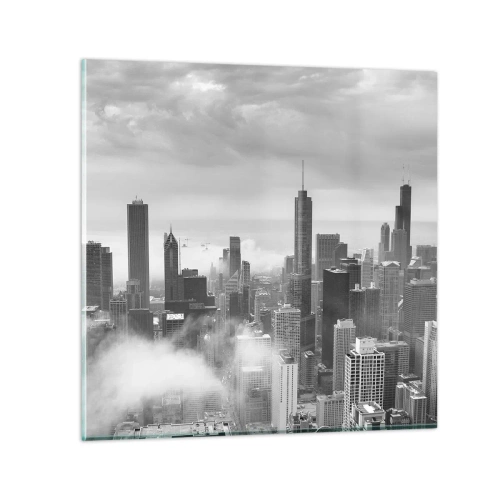 Quadro su vetro - Paesaggio americano - 30x30 cm