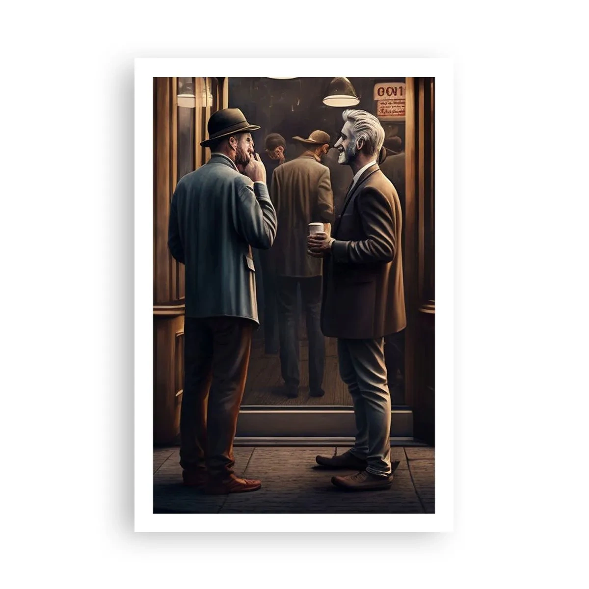 Poster - Il buon momento della giornata - 61x91 cm