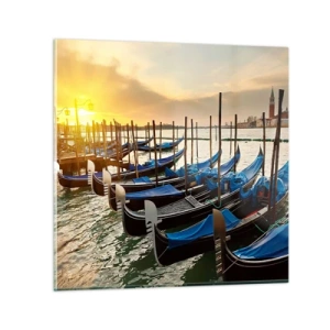 Quadro su vetro - Prima che arrivi il frastuono - 30x30 cm