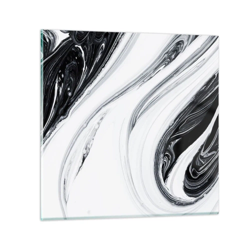 Quadro su vetro - L'unione degli opposti - 60x60 cm