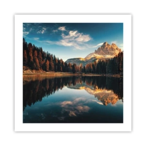 Poster - Paesaggio doppio - 50x50 cm