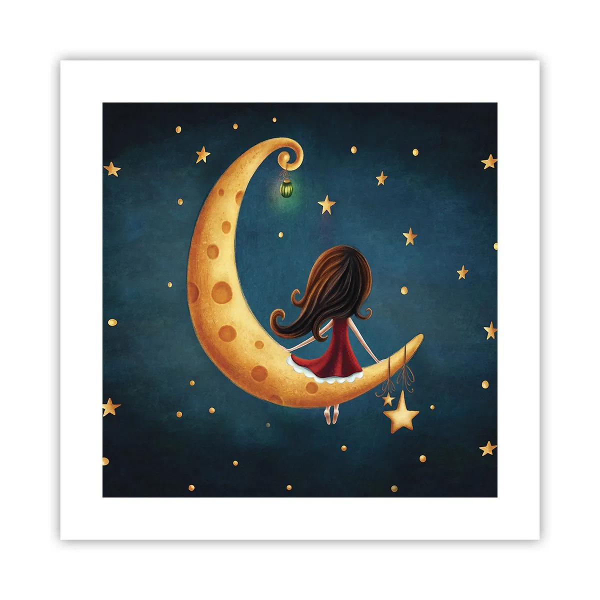 Poster - Una volta... - 40x40 cm