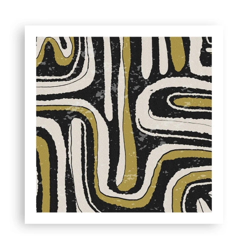 Poster - Composizione: strade e vicoli - 60x60 cm