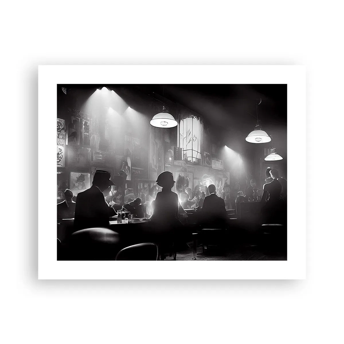 Poster - Nell'atmosfera jazz - 50x40 cm