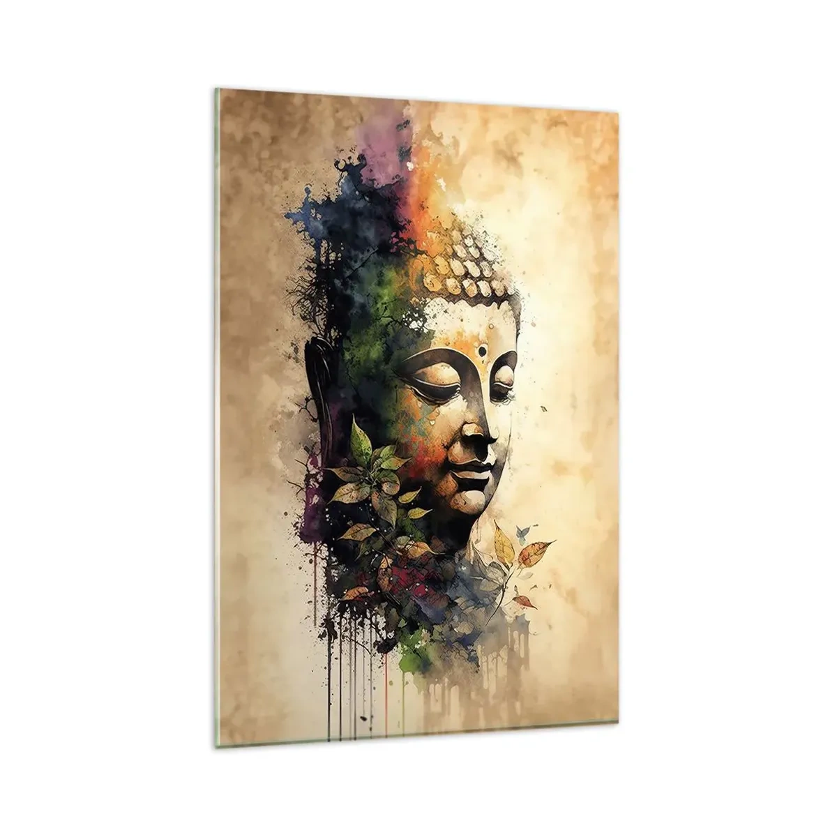 Quadro su vetro - Namaste! - 80x120 cm