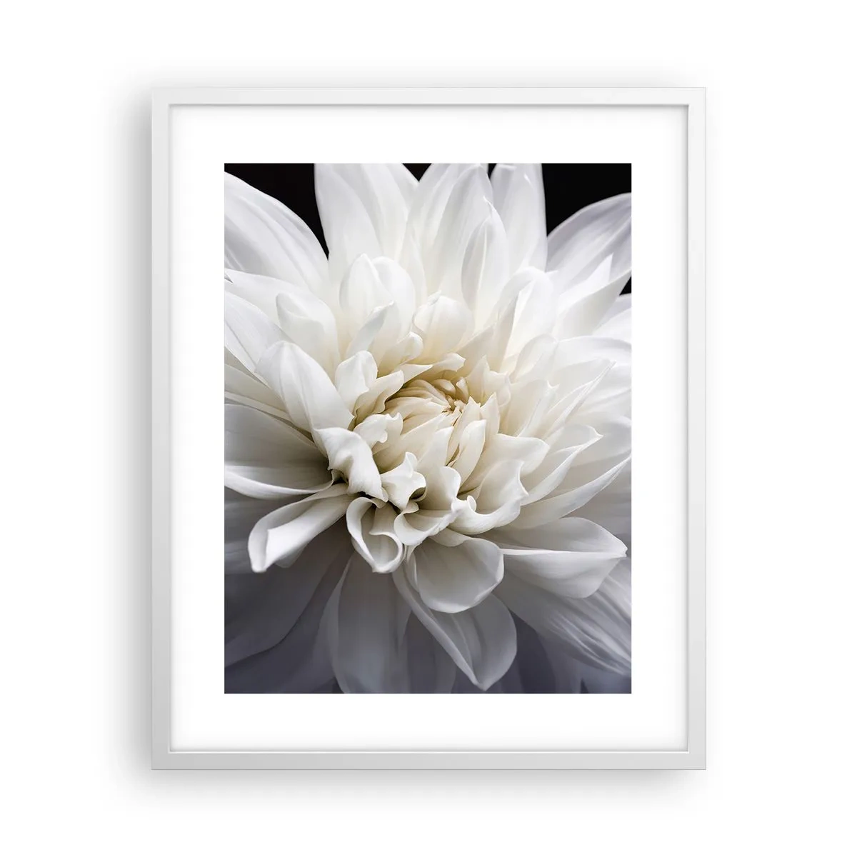 Poster in cornice bianca - Il mattino della sposa - 40x50 cm