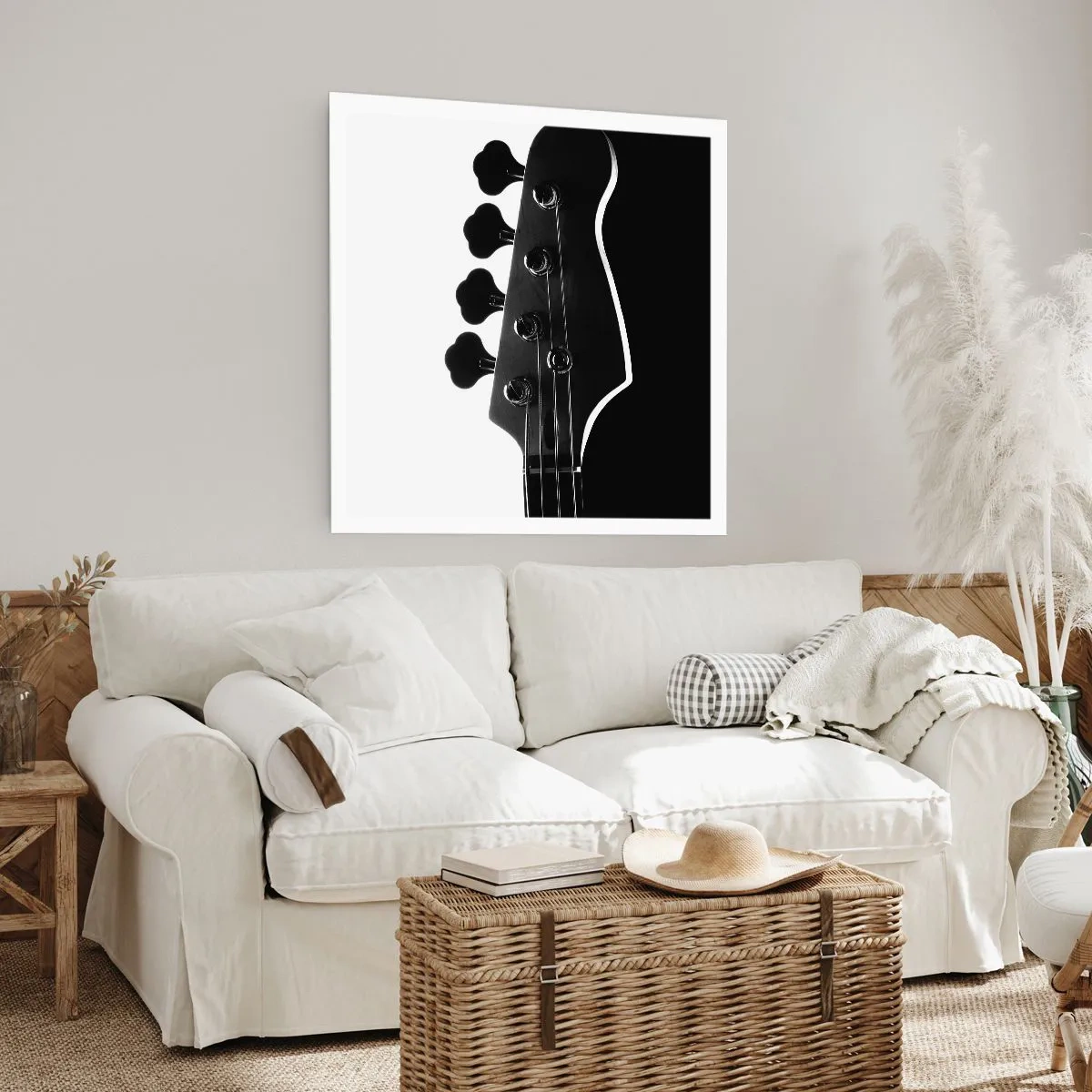 Poster - Silenzio rock - 40x40 cm