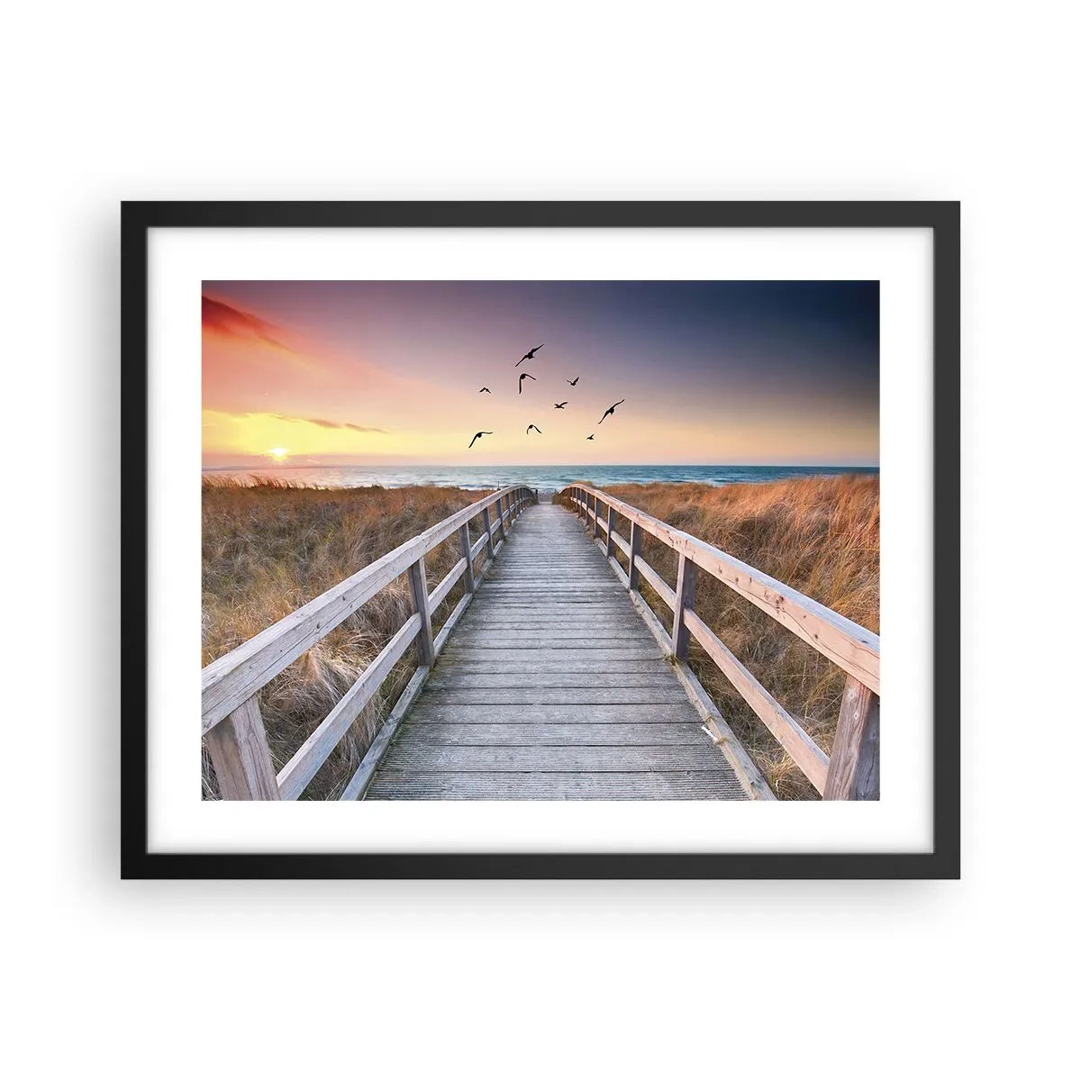 Poster in cornice nera - Spazio per volare - 50x40 cm