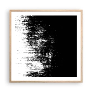 Poster in cornice rovere chiaro - E il vincitore è... - 60x60 cm