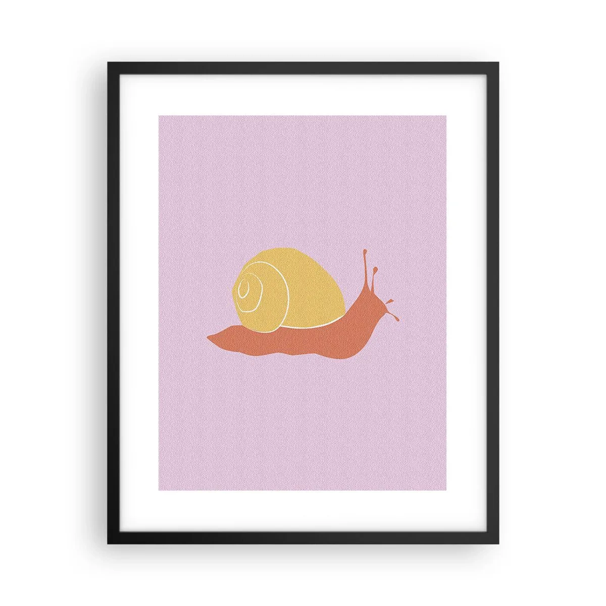 Poster in cornice nera - Non c'è fretta - 40x50 cm