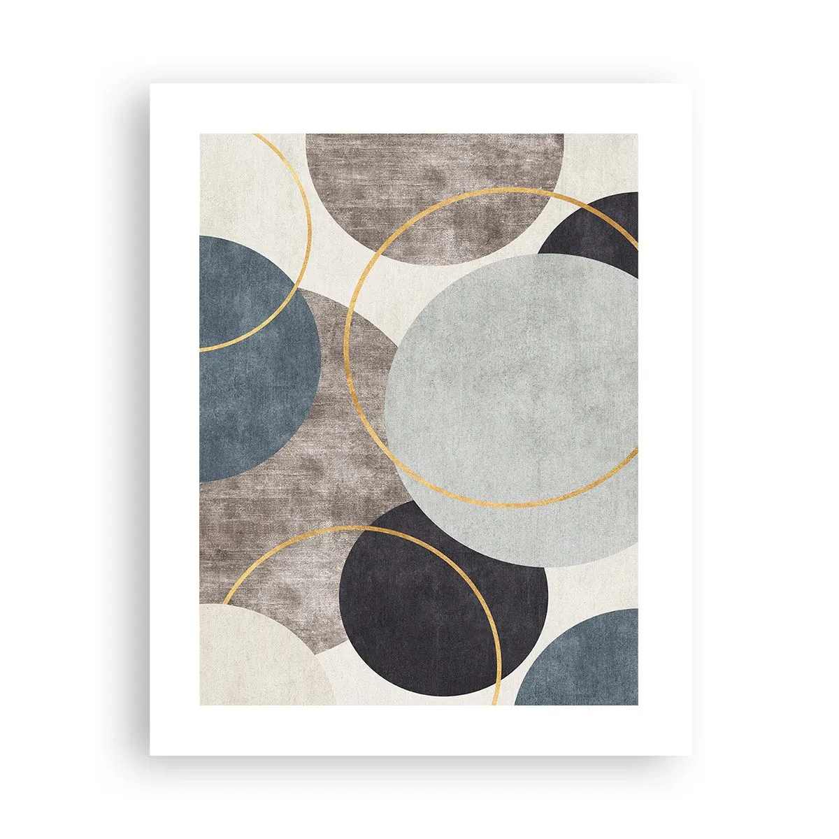 Poster - Un cerchio dietro l'altro - 40x50 cm