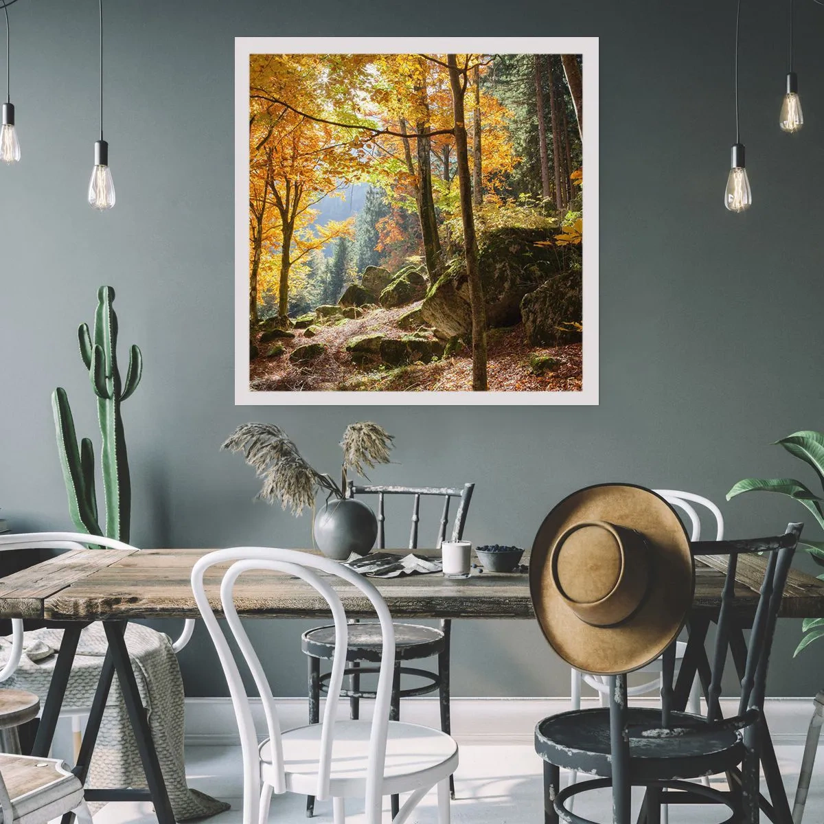 Poster - Il tempo del riposo - 50x50 cm