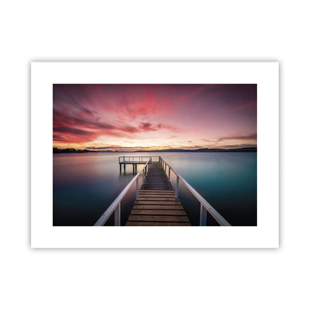 Poster - La fiamma mite della sera - 40x30 cm