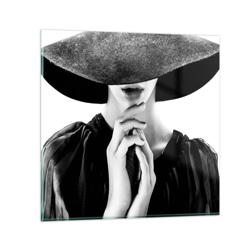 Quadro su vetro - Bellezza celata - 30x30 cm