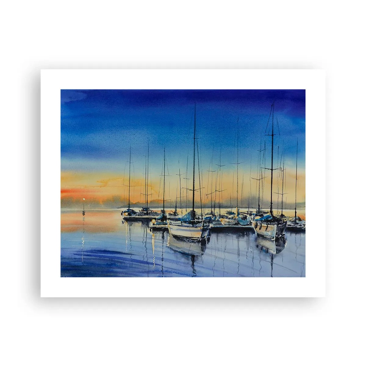 Poster - La fine di una buona giornata - 50x40 cm