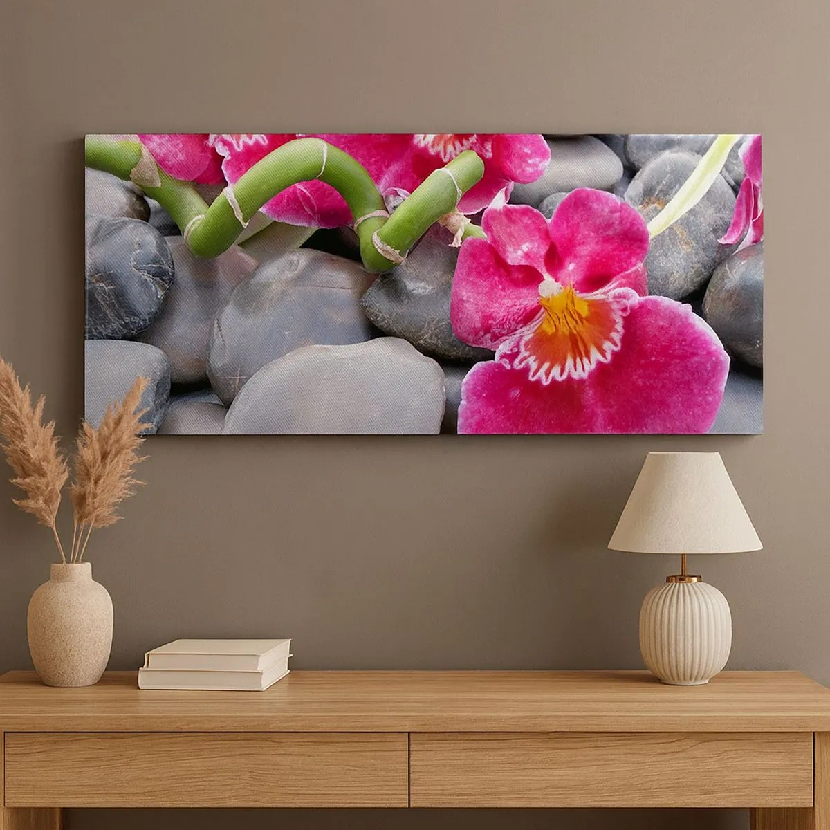 Quadro su tela - Stampe su Tela - Fresco e calore - 100x40 cm