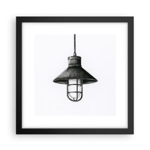 Poster in cornice nera - Come tanti anni fa... - 30x30 cm